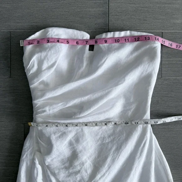 chinese dress ladies Hayden Linen Dress Pink / L